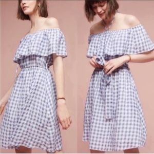 Anthropologie 11.1 Thylo Kinsey Gingham Dress Size L